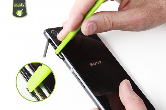 Guide photos remplacement haut-parleur interne Xperia Z3 (Etape 5 - image 3)