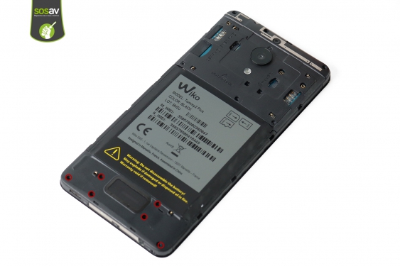 Guide photos remplacement nappe de liaison haut-parleur externe Wiko Tommy 2 Plus (Etape 4 - image 1)