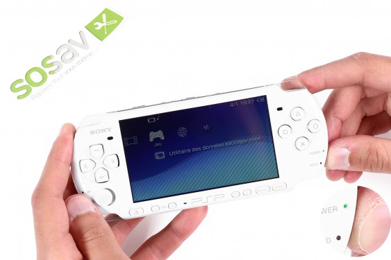 Guide photos remplacement coque complète PSP 3000 (Etape 1 - image 1)