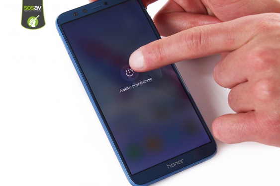 Guide photos remplacement ecran complet (lcd + châssis) Honor 9 Lite (Etape 1 - image 3)