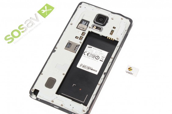 Guide photos remplacement carte sim  (Etape 6 - image 1)