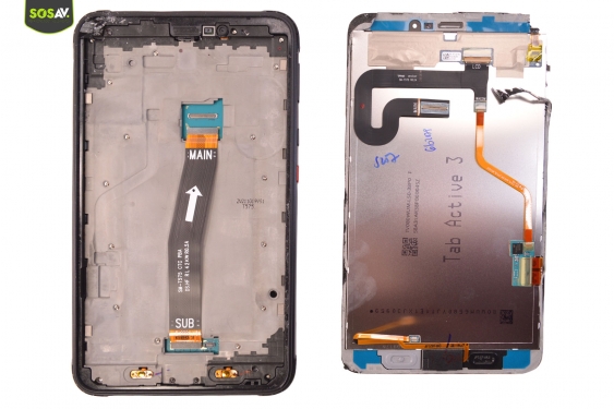 Guide photos remplacement ecran nu Galaxy Tab Active 3 (Etape 8 - image 4)