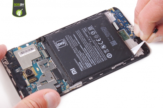 Guide photos remplacement nappe de liaison connecteur de charge Redmi Note 4X (Etape 17 - image 3)