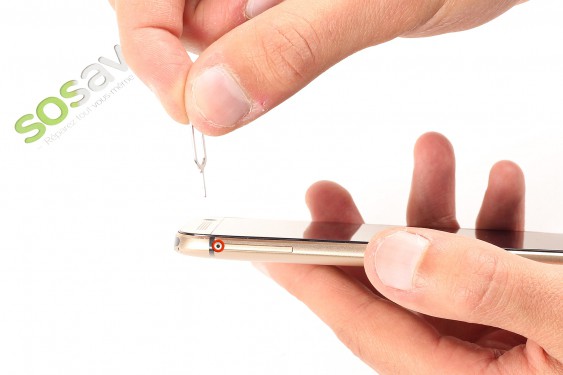 Guide photos remplacement tiroir sim HTC one M8 (Etape 2 - image 1)