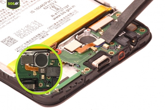 Guide photos remplacement ecran seul Oppo A94 5G (Etape 8 - image 2)