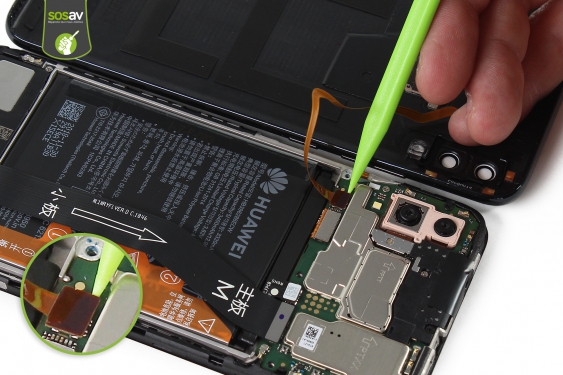 Guide photos remplacement capteur proximité & luminosité Huawei P Smart 2019 (Etape 9 - image 3)