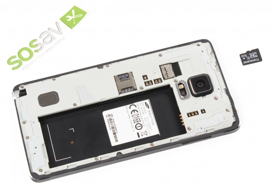 Guide photos remplacement caméra avant + capteur de proximité et luminosité  (Etape 7 - image 4)