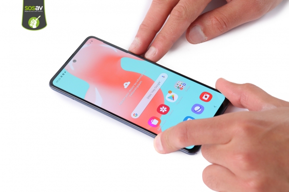 Guide photos remplacement écran complet Galaxy A51 (Etape 1 - image 1)