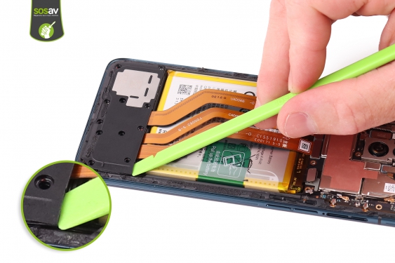 Guide photos remplacement prise jack Oppo Reno (Etape 13 - image 1)