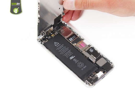 Guide photos remplacement ecran complet assemblé iPhone 5S (Etape 5 - image 2)