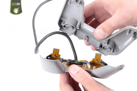 Guide photos remplacement boutons start et select Manette Playstation 1 (Non dualshock) (Etape 2 - image 3)