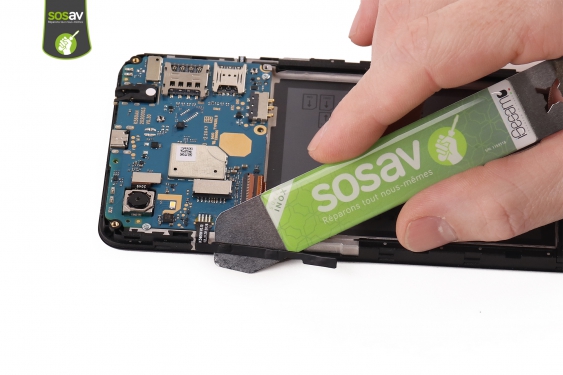 Guide photos remplacement haut-parleur interne Wiko Y61 (Etape 7 - image 2)