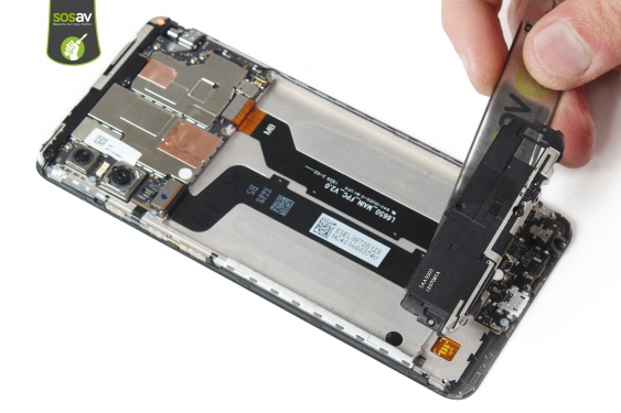 Guide photos remplacement nappe connecteur de charge Redmi Note 5 (Etape 15 - image 3)