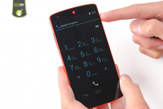 Guide photos remplacement prise jack Nexus 5 (Etape 1 - image 1)