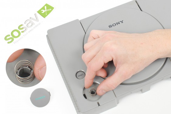 Guide photos remplacement bouton power Playstation (Etape 6 - image 1)