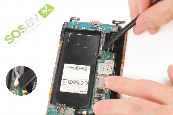 Guide photos remplacement caméra avant + capteur de proximité et luminosité  (Etape 20 - image 1)