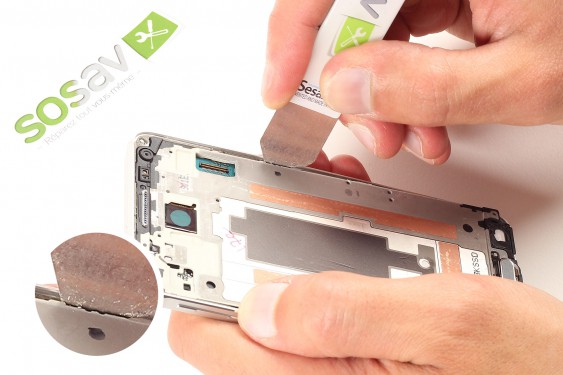 Guide photos remplacement bouton home Samsung Galaxy Alpha (Etape 11 - image 3)