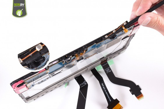 Guide photos remplacement nappe bouton power et volume  (Etape 17 - image 3)