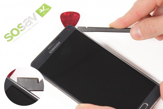 Guide photos remplacement caméra avant + capteur de proximité et luminosité  (Etape 11 - image 1)