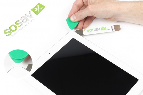 Guide photos remplacement nappe boutons volume, vibreur & power iPad 4 WiFi (Etape 3 - image 1)