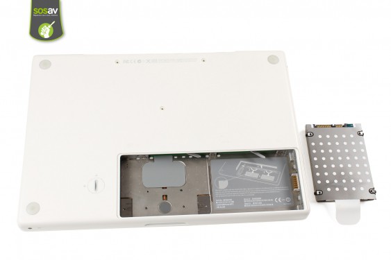Guide photos remplacement haut-parleur central et haut-parleur droit Macbook Core 2 Duo (A1181 / EMC2200) (Etape 5 - image 2)