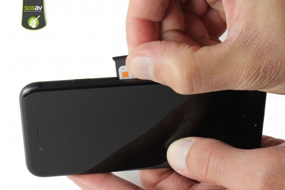 Guide photos remplacement tiroir sim iPhone 8 (Etape 2 - image 4)