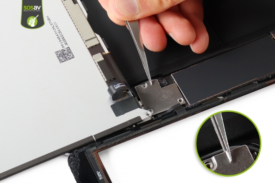 Guide photos remplacement vitre tactile & bouton home iPad 7 (2019) (Etape 6 - image 2)
