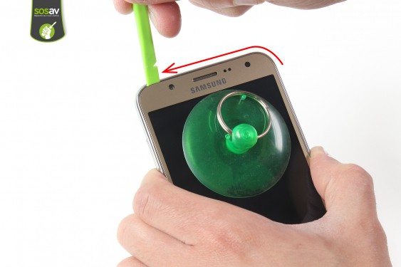 Guide photos remplacement caméra avant Galaxy J7 2015 (Etape 14 - image 3)