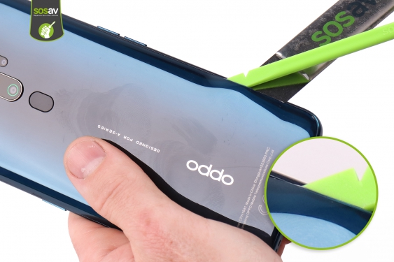 Guide photos remplacement câble d'interconnexion Oppo A9 (2020) (Etape 5 - image 2)