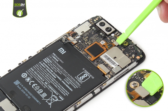 Guide photos remplacement capteur d'empreintes Xiaomi Mi A1 (Etape 10 - image 1)