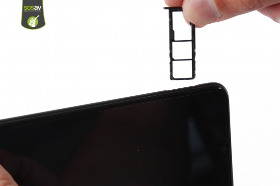 Guide photos remplacement ecran Huawei Y6 2019 (Etape 2 - image 3)