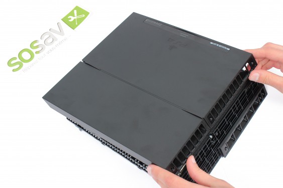 Guide photos remplacement nappe de liaison du lecteur blu-ray Playstation 4 (Etape 9 - image 2)