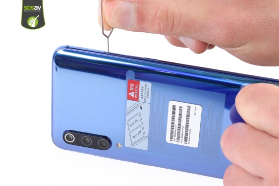Guide photos remplacement batterie Xiaomi Mi 9 (Etape 2 - image 1)