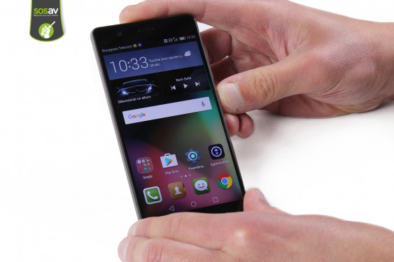 Guide photos remplacement carte mère Huawei P9 (Etape 1 - image 1)