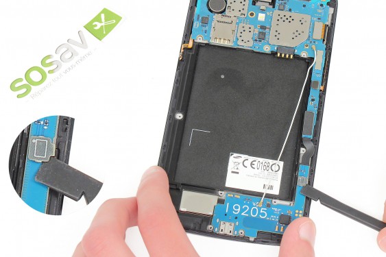 Guide photos remplacement connecteur de charge Samsung Galaxy Mega (Etape 10 - image 1)