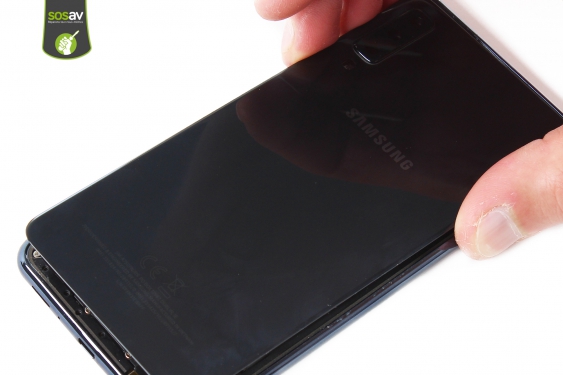 Guide photos remplacement câbles d'interconnexion wifi / gsm Galaxy A7 (2018) (Etape 6 - image 2)