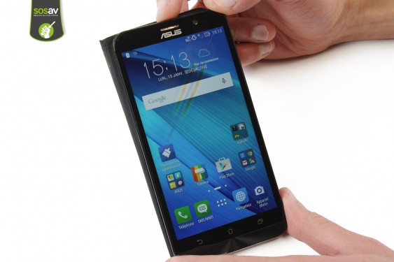 Guide photos remplacement haut-parleur externe Zenfone 2 (Etape 1 - image 1)