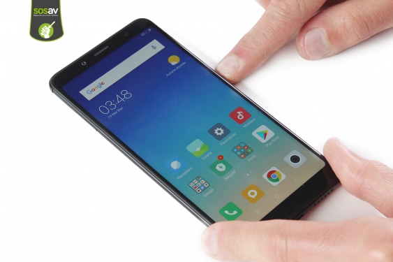 Guide photos remplacement ecran complet Redmi Note 5 (Etape 1 - image 1)