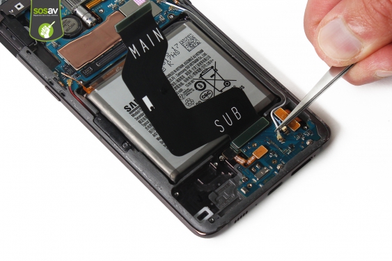Guide photos remplacement câbles d'interconnexion Galaxy A80 (Etape 16 - image 1)