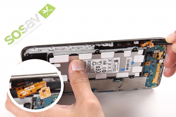 Guide photos remplacement nappe boutons volume et power Samsung Galaxy Tab 2 7" (Etape 8 - image 4)