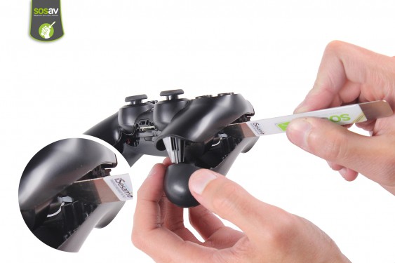 Guide photos remplacement bouton central (bouton playstation) Manette Dualshock (Playstation 4) (Etape 3 - image 4)