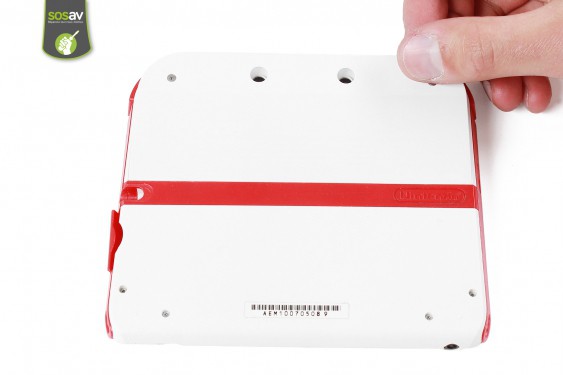 Guide photos remplacement caoutchouc du microphone Nintendo 2DS (Etape 2 - image 2)