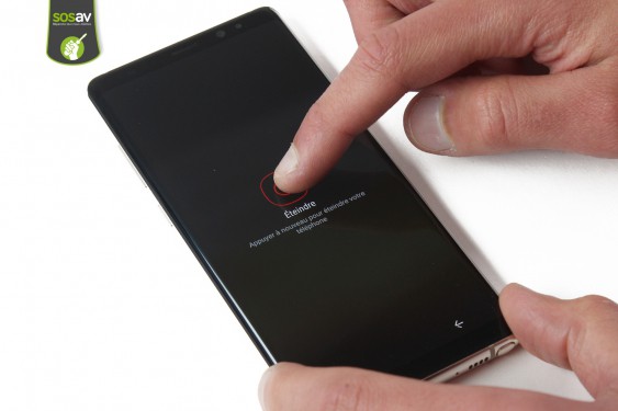 Guide photos remplacement caméra iris Galaxy Note 8 (2017) (Etape 1 - image 3)