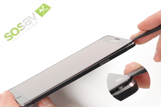 Guide photos remplacement caméra avant + capteur de proximité et luminosité  (Etape 10 - image 2)