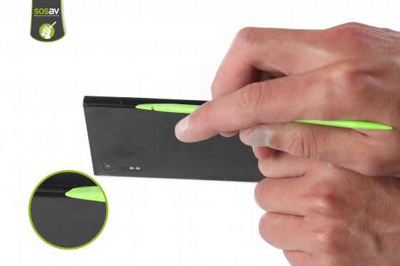 Guide photos remplacement tiroir sim / microsd Xperia XZ (Etape 2 - image 1)