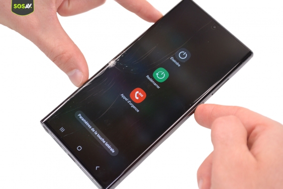 Guide photos remplacement haut parleur interne Galaxy S23 Ultra (Etape 1 - image 2)