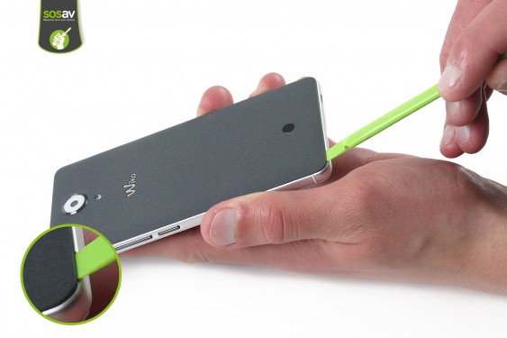 Guide photos remplacement nappe liaison connecteur de charge Wiko U Feel 4G (Etape 2 - image 1)