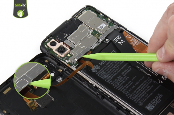 Guide photos remplacement capteur proximité & luminosité Huawei P Smart 2019 (Etape 7 - image 3)