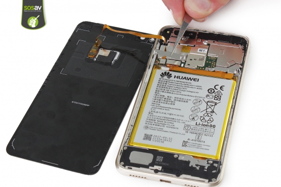 Guide photos remplacement ecran complet Huawei P8 Lite 2017 (Etape 9 - image 2)