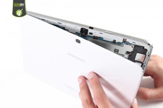 Guide photos remplacement haut-parleur droit / prise jack / antenne wifi Galaxy Tab 3 10.1 (Etape 6 - image 1)